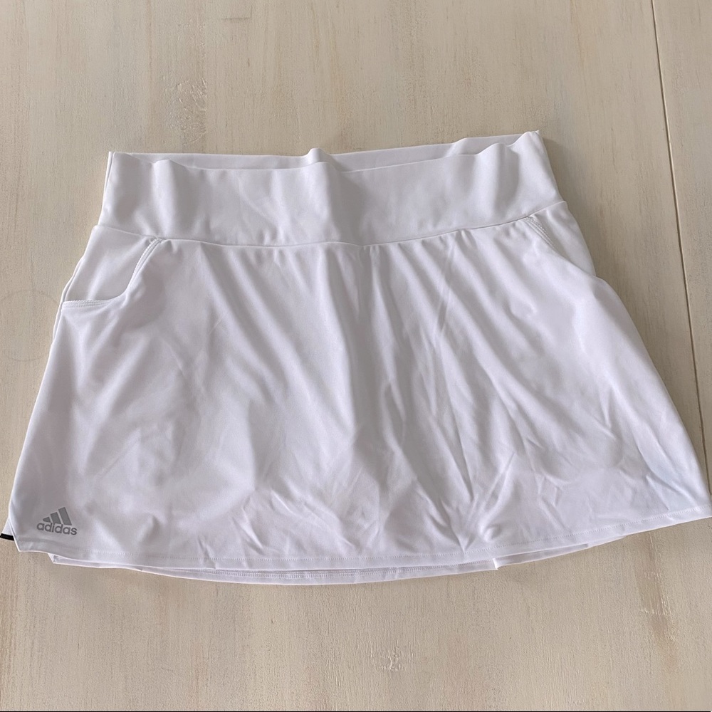 Adidas aeroready white tennis golf athletic skort XL